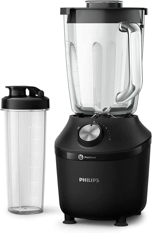 Philips Blender 600W, 2L Mixer mit ProBlend Technologie